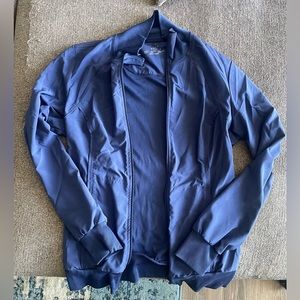 Medium Navy Blue Cherokee Infinity Scrub Jacket